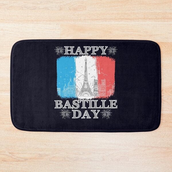 Item preview, Bastille Day French Flag Landmarks  designed and sold by jaygo.