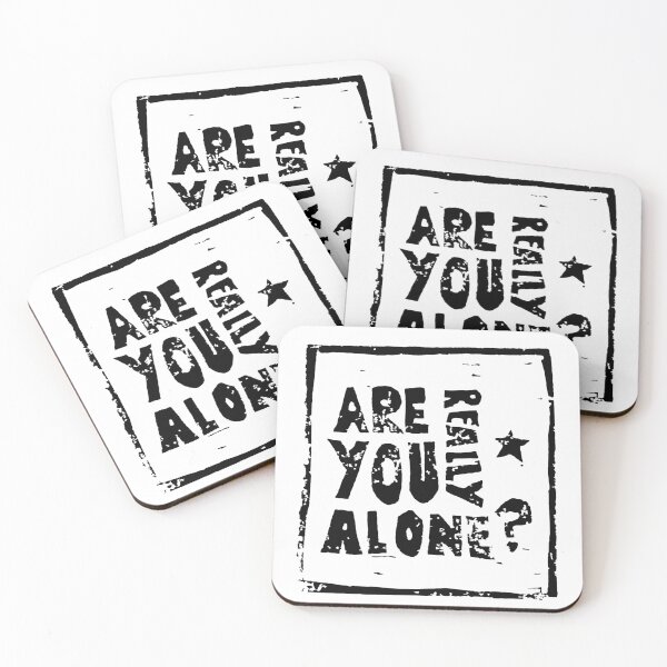 Item preview, Are you really alone? designed and sold by nicovaldez.