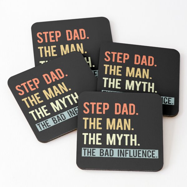Item preview, Copy of Step Dad, The Man, The Myth, The Legend designed and sold by delikedesign.