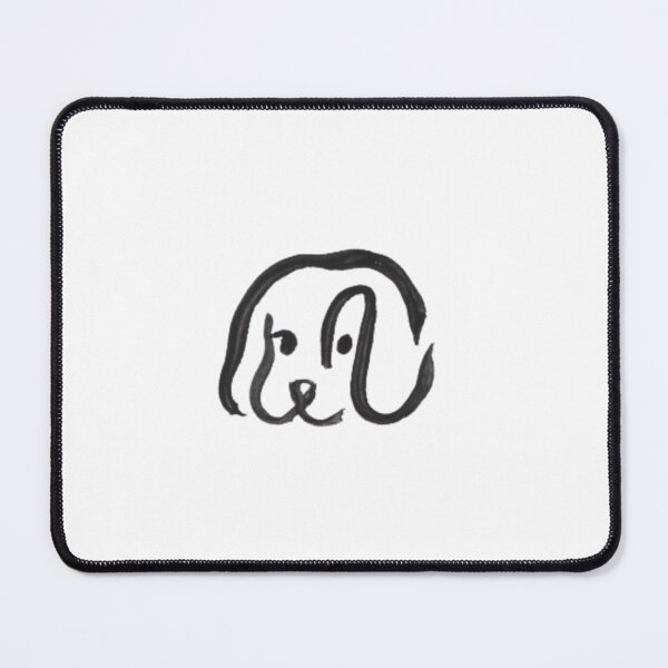 Item preview, black and white Dog designed and sold by SN-stores  ⭐⭐⭐⭐⭐⭐⭐⭐.