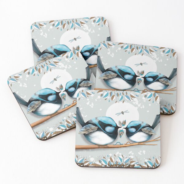 Item preview, Superb Fairywrens Whimsical Australian Birds designed and sold by Karin Taylor.