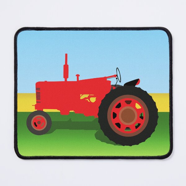 Item preview, Red Tractor With Blue Sky designed and sold by Eye on the Blueline.