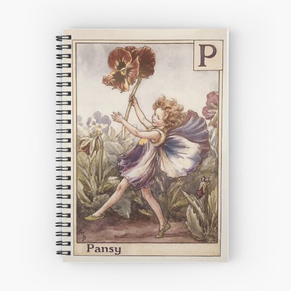 Item preview, The Letter P by Cicely Mary Barker - Vintage Art designed and sold by RickE.