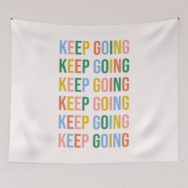 Item preview, Keep Going (Colorful Rainbow) designed and sold by little-mars.