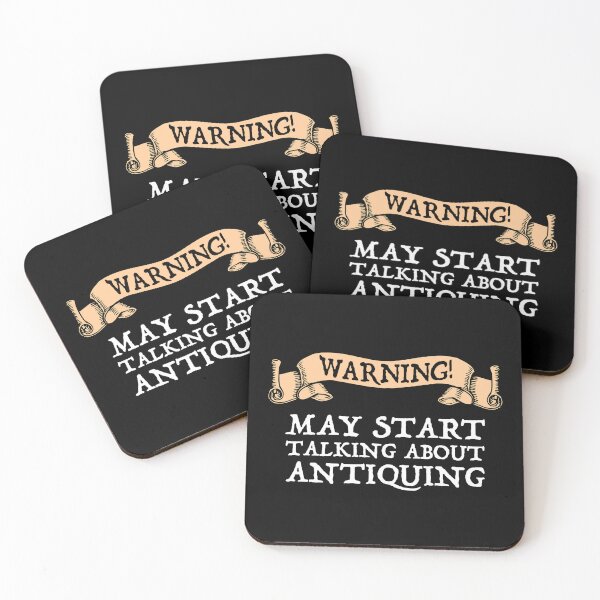 Item preview, Warning! May Start Talking About Antiquing designed and sold by Cat Lady Designs.