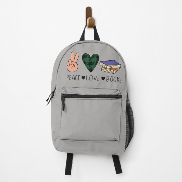 Item preview, Peace Love Books designed and sold by CourtDArt.