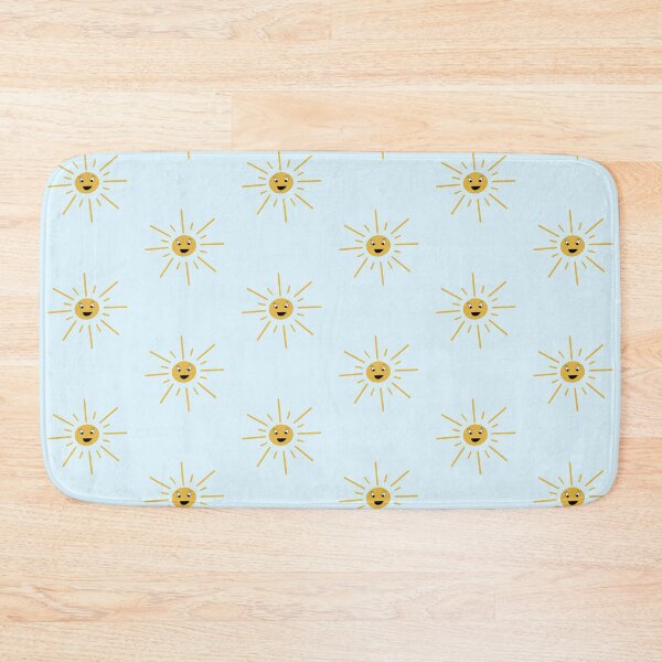 Item preview, Smiley Sun with Blue Background designed and sold by CPArtStudios.