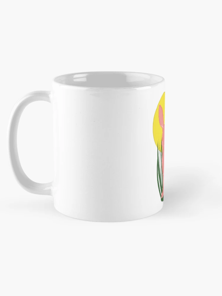 Thumbnail 5 of 6, Coffee Mug, Red Rabbit designed and sold by Infectedradio.
