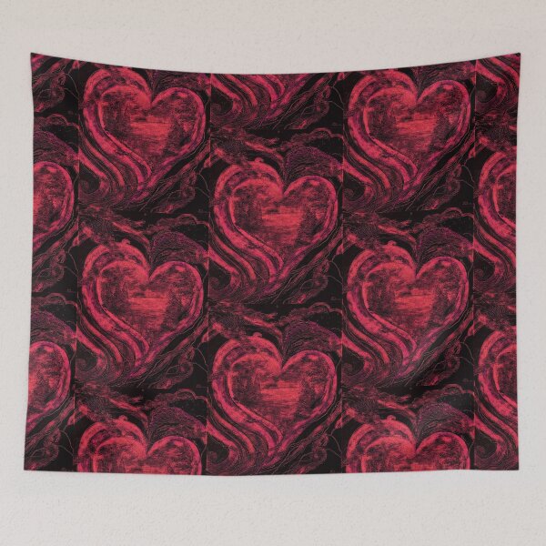 Item preview, Threads of the heart, edited oil painting, #45 designed and sold by MariDaniArt.