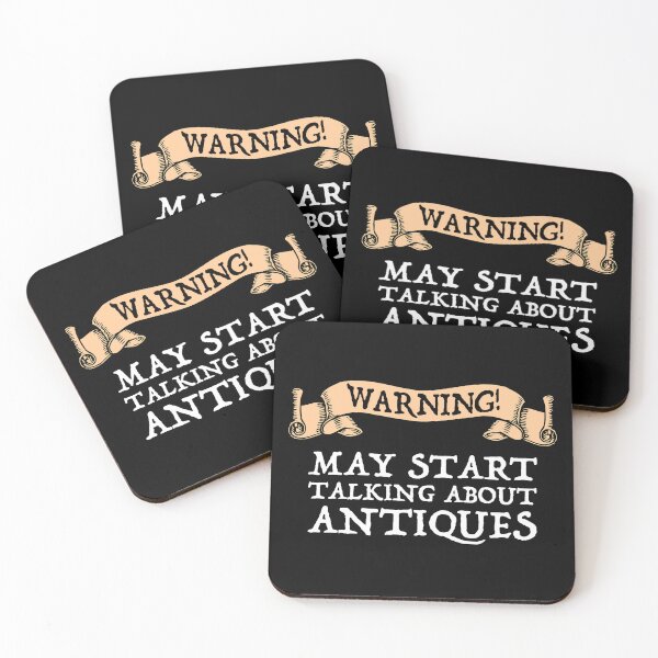 Item preview, Warning! May Start Talking About Antiques designed and sold by Cat Lady Designs.