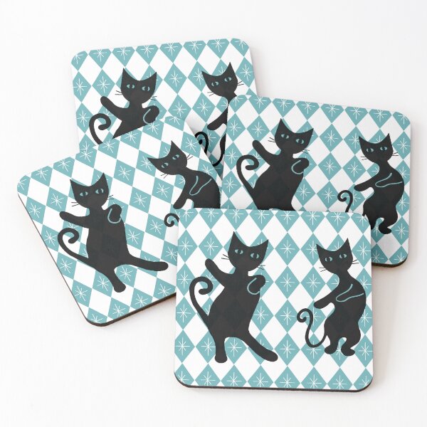 Item preview, Dancing Atomic Cats designed and sold by bramblewood56.