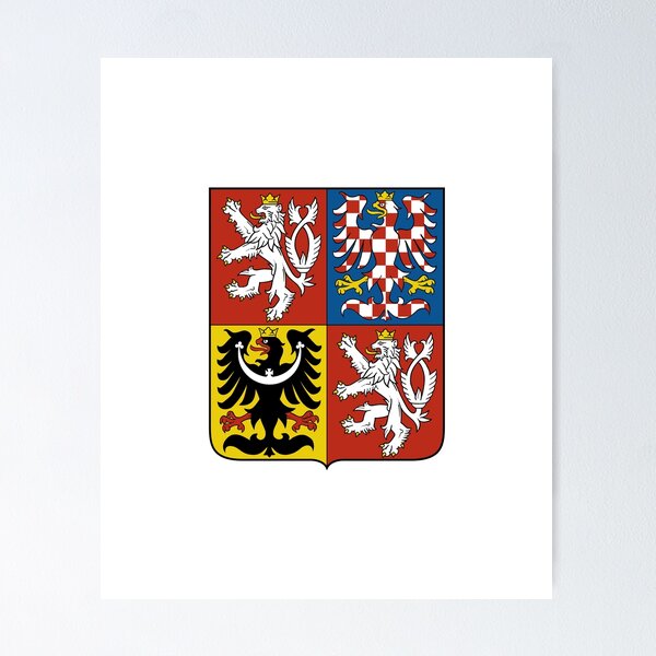 Item preview, Coat of arms of Czech Republic - National Emblems designed and sold by webdango.