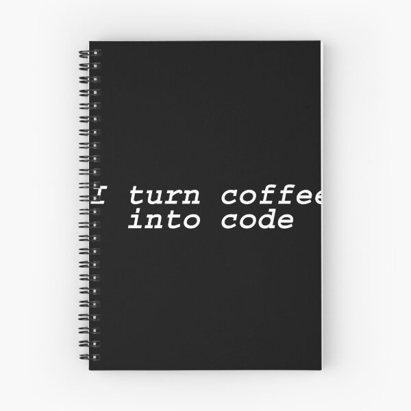 Item preview, I turn coffee into code designed and sold by Trebsbrah.