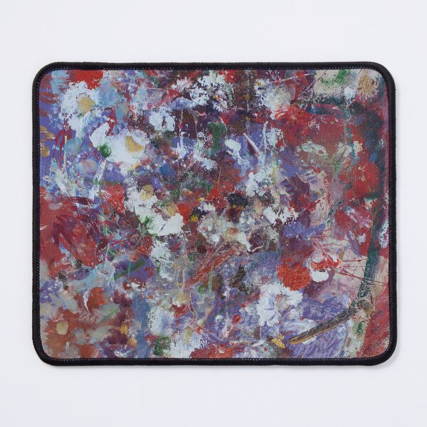 Item preview, Daisies in Purple Abstract Still Life Painting designed and sold by Nola Lee Kelsey.