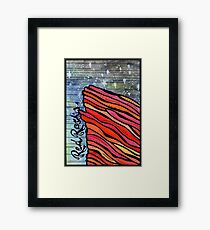 Red Rocks Framed Print