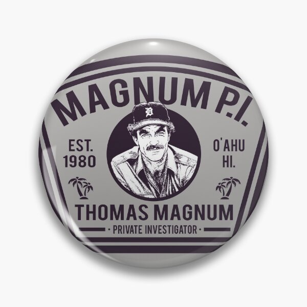 Item preview, Magnum PI Shield designed and sold by Alema Art.