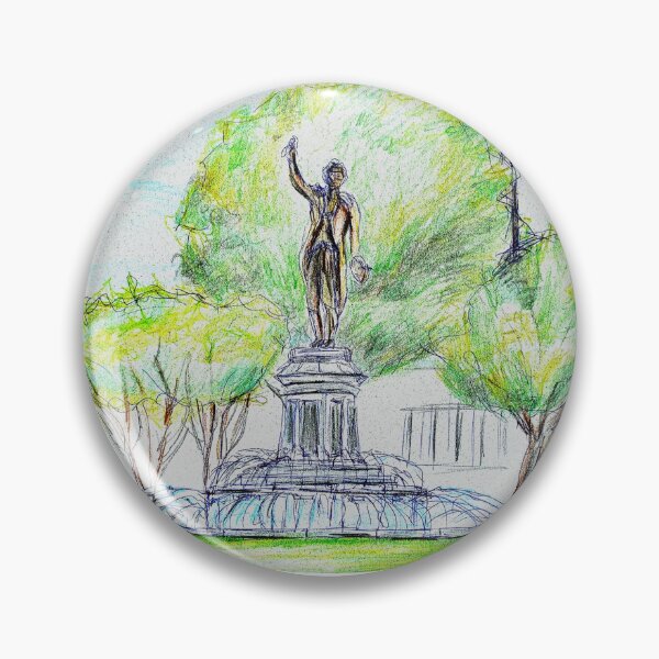 Item preview, LaFayette Square, LaGrange, Georgia designed and sold by JYEmeryArt.