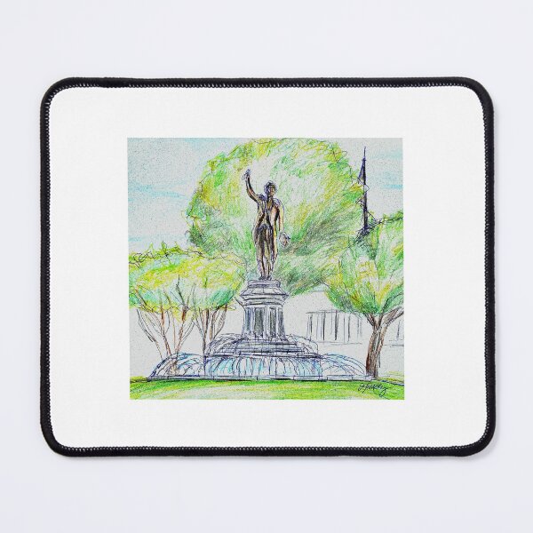 Item preview, LaFayette Square, LaGrange, Georgia designed and sold by JYEmeryArt.