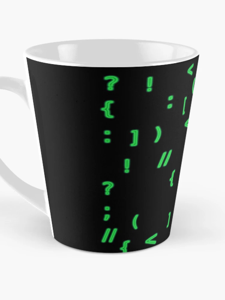 Thumbnail 3 of 4, Coffee Mug, Code chars designed and sold by findingNull.