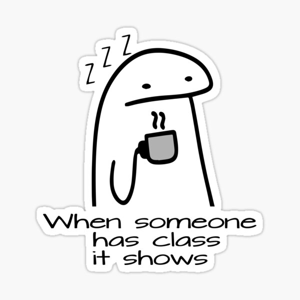 Flork Coffee Meme Sticker By Robertdse Redbubble 3776