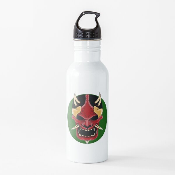 Japanese Oni Mask Water Bottle