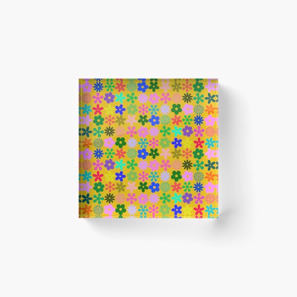 Item preview, Hippie Flower Pattern designed and sold by mrtraz.