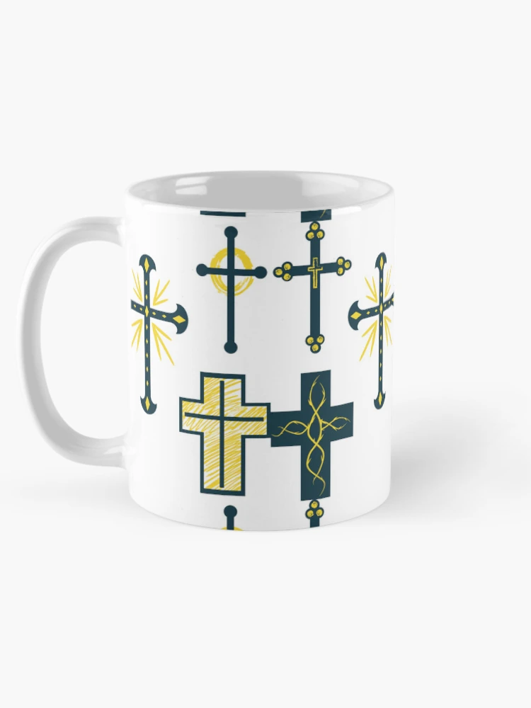 Thumbnail 5 of 6, Coffee Mug, Crosses designed and sold by Catholistic .