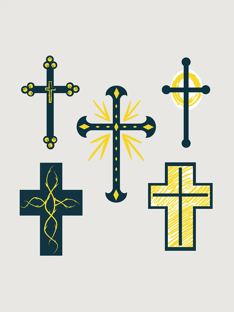 Thumbnail 6 of 6, Premium Oversized Hoodie, Crosses designed and sold by Catholistic .