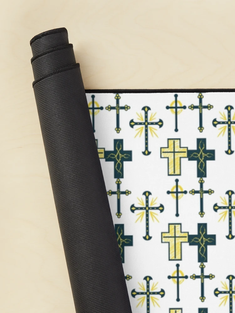 Thumbnail 2 of 5, Mouse Pad, Crosses designed and sold by Catholistic .