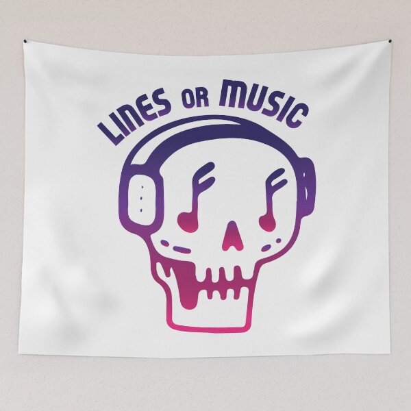 Item preview, Lines or Music designed and sold by chillaxcats.