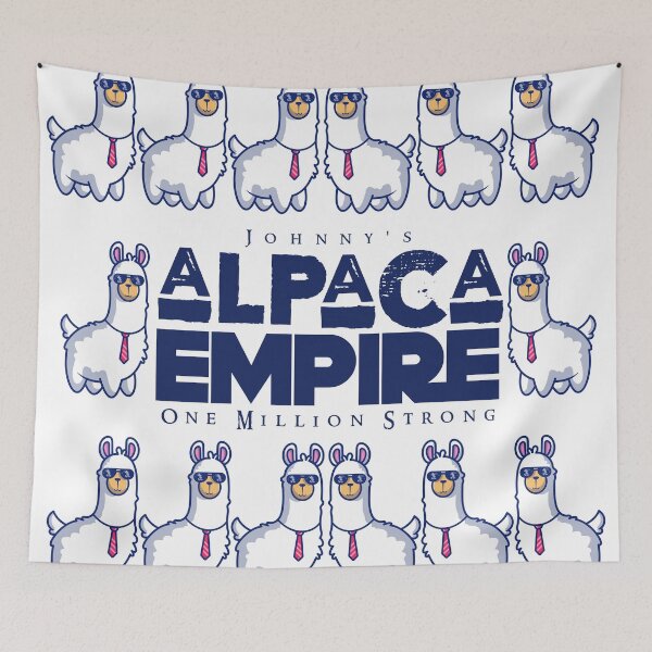 Item preview, Johnny's Alpaca Empire • 1 Million Strong designed and sold by amuseXpress.