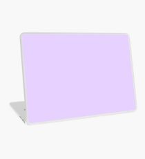 Blasse Flieder Volltonfarbe Laptop Skin