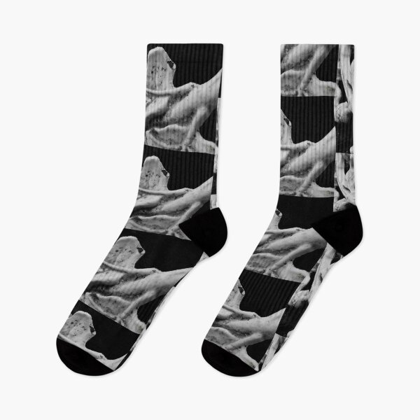 Item preview, Photo of Weathered Wrought Iron in Black and White, Single and Repeating Pattern designed and sold by Nicolette Olivier.