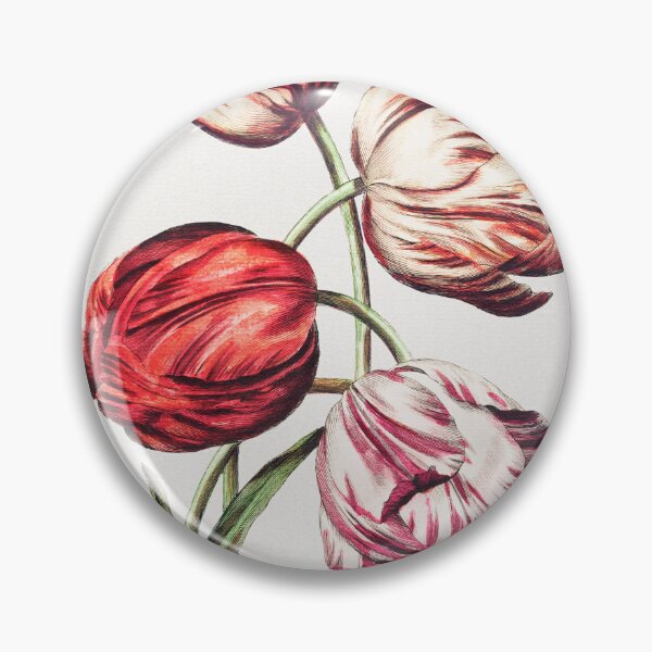 Item preview, Vintage Red, White, and Variegated Tulips designed and sold by SuziQPrayers427.