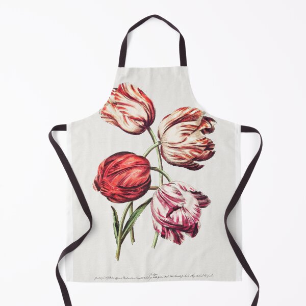 Item preview, Vintage Red, White, and Variegated Tulips designed and sold by SuziQPrayers427.