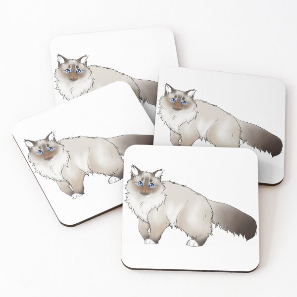 Item preview, Birman cat designed and sold by NovaesArt.
