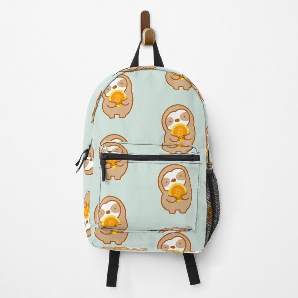 Item preview, Cute BTC Cryptocurrency Sloth designed and sold by theslothinme.