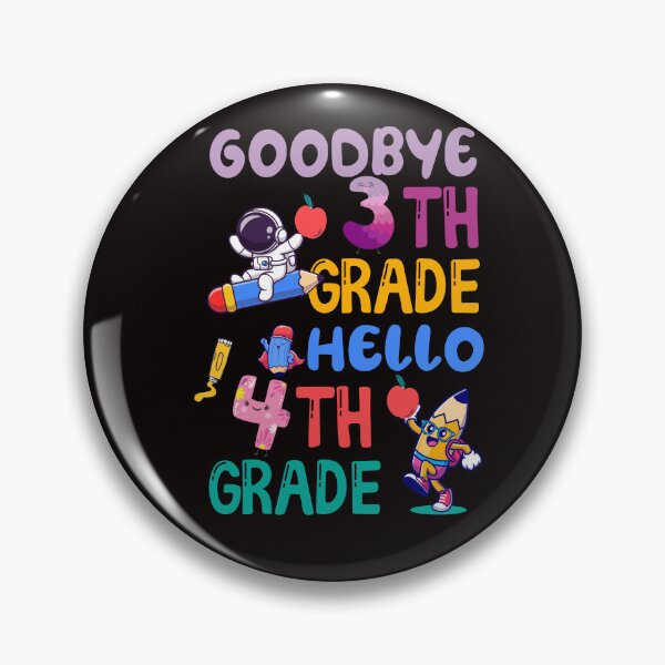 Item preview,  Goodbye 3th Grade Hello 4th Grade designed and sold by Fliflat.