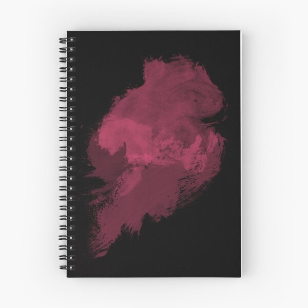 Aperçu de l'œuvre Rose Taches Grunge Aquarelle Fumée Art Abstrait créée et vendue par Ankerd.