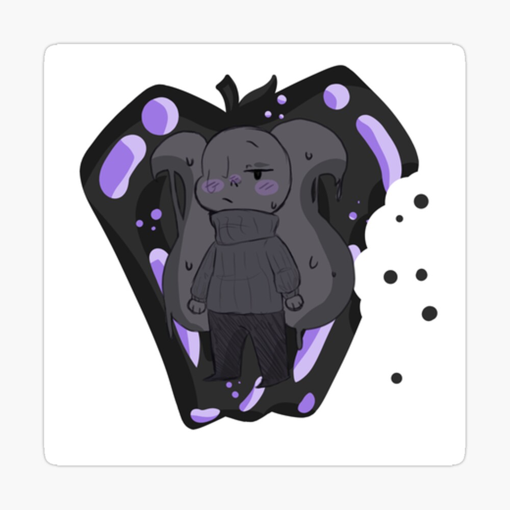 Nightmare Sans Fan Service Sticker for Sale by MewMewBomb