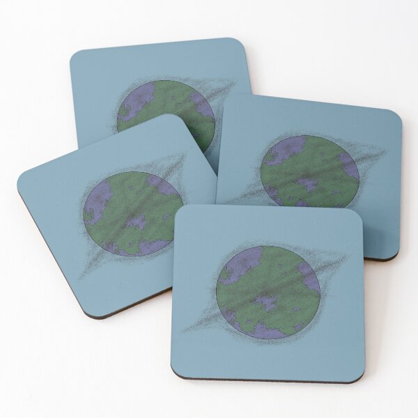 Item preview, Alien Planets - Fragile World designed and sold by Disparate Thoughts.