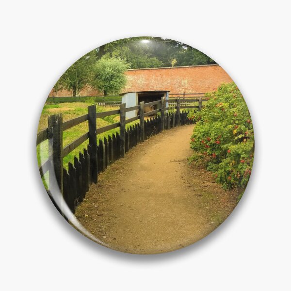Item preview, #172 |☼| Curved Path Between Fence 'N' Foliage (Elsham Hall, Gardens & Country Park) designed and sold by Naean H.F. (Nez Man).