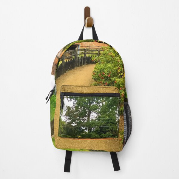 Item preview, #172 |☼| Curved Path Between Fence 'N' Foliage (Elsham Hall, Gardens & Country Park) designed and sold by Naean H.F. (Nez Man).