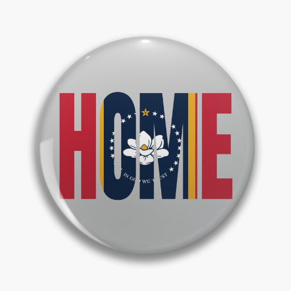 Item preview, Mississippi Home - State Flag designed and sold by DonDota.