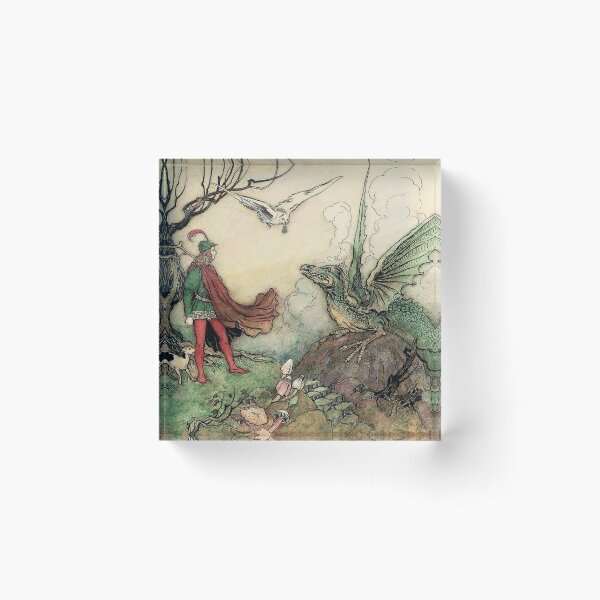 Item preview, Dragon by Warwick Goble - Vintage Art designed and sold by RickE.