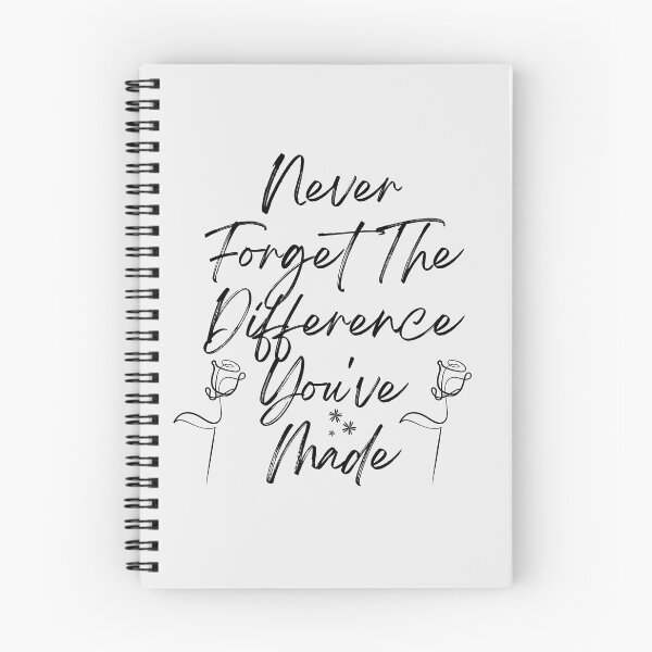Item preview, Never Forget The Difference You've Made . flower b designed and sold by yasarh.
