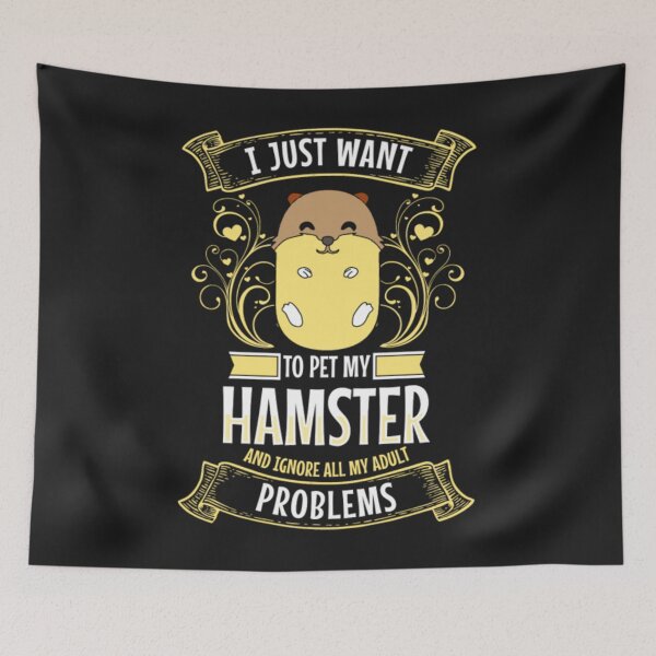 Item preview, Pet My Hamster Thing No Problems designed and sold by ClamenTaon.