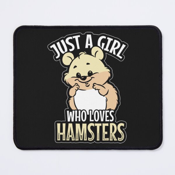 Item preview, Just A Girl Who Loves Hamsters designed and sold by ClamenTaon.