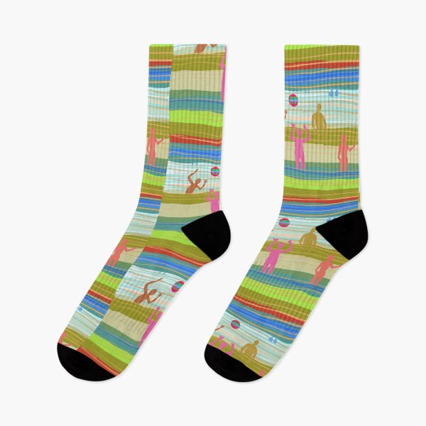 Item preview, Beach Scene with Bathers  designed and sold by PeckoBird.