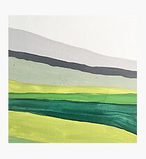 Tasmanian rolling hills Photographic Print